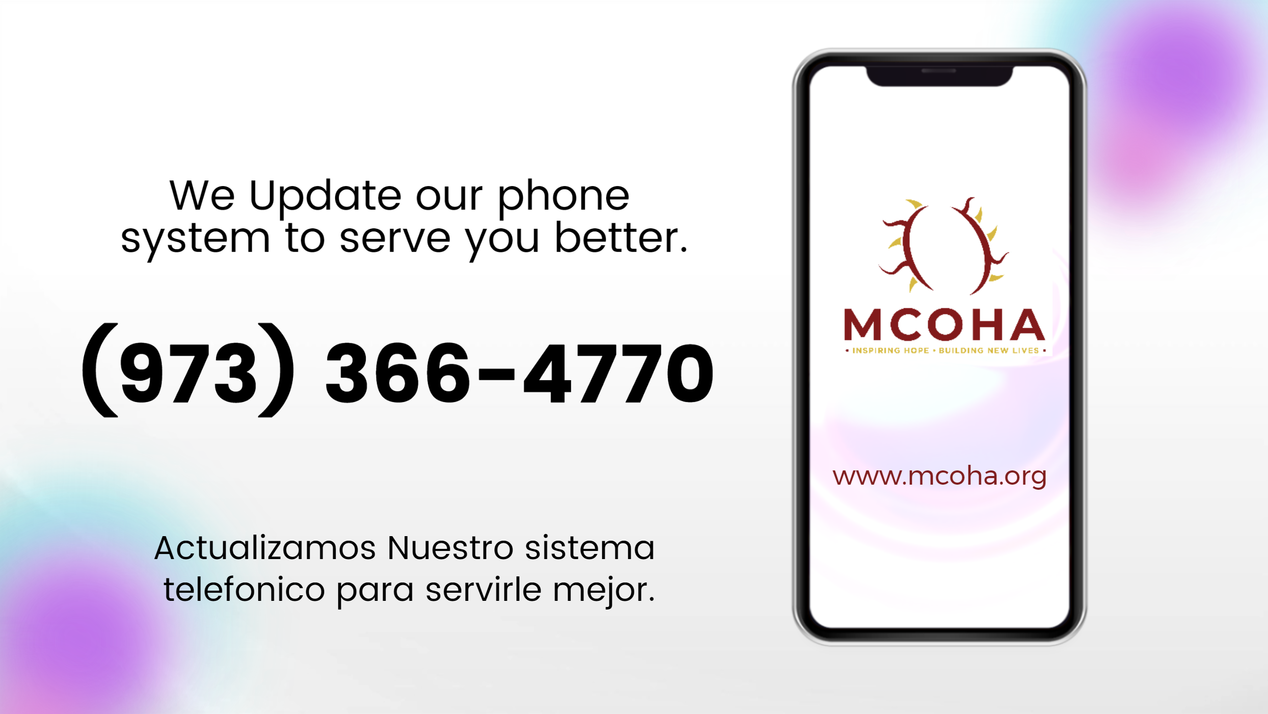 mcoha phone system